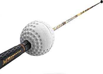 モメンタス スピードウッシュ メンズ レディース スイング 練習用品 2本セット Amazon | Momentus Speed Whoosh ゴルフスイングトレーナー - 磁気